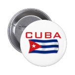 Cuba Flag 1 Pinback Buttons