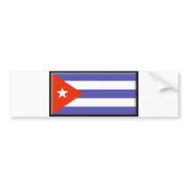 Cuba Flag Bumper Stickers