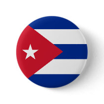 Cuba Flag Button
