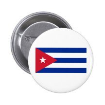 Cuba Flag Button