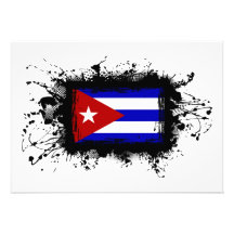 Cuba Flag Custom Invites