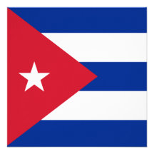 Cuba Flag Invitation