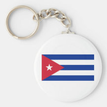 Cuba Flag Keychains