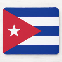 Cuba Flag Mouse Pad