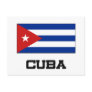 Cuba Flag Postcard