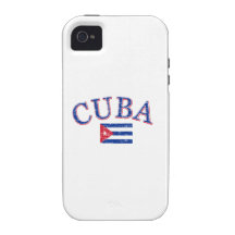 Cuba football design vibe iPhone 4 cases
