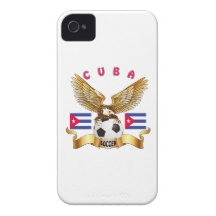 Cuba Football Designs Case-Mate iPhone 4 Cases