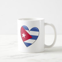 Cuba Heart Flag Mug