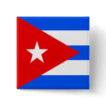 Cuba High quality Flag Pinback Buttons
