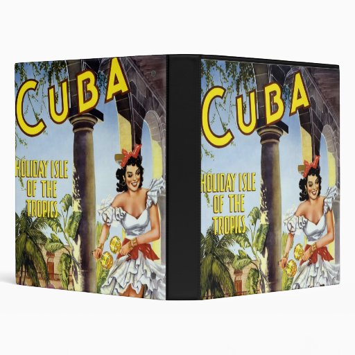 Cuba Holiday Isle Of The Tropics Binders