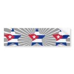 Cuba Star Bumper Stickers