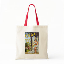 "Cuba" Vintage Travel Tote Bags