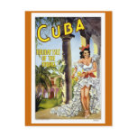 "Cuba" Vintage Travel Postcards