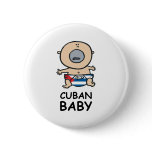 Cuban Baby Pinback Buttons