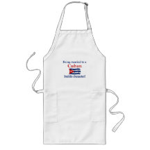 Cuban Builds Character Apron