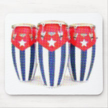 Cuban Congas Mouse Pad