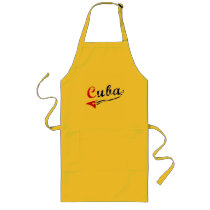 Cuban Flag Aprons