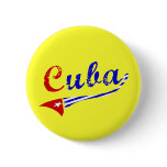 Cuban Flag buttons