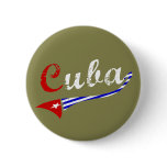 Cuban Flag buttons