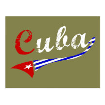 Cuban Flag Post Cards