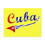 Cuban Flag Post Card