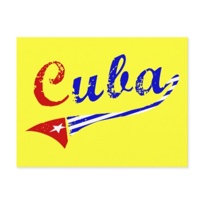 Cuban Flag Post Card by salsa_shirt