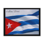 cuban flag post card