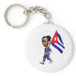 Cuban Girl Keychains