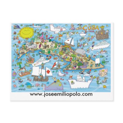 Cuban postcard, www.joseemiliopolo.com by polopetoon