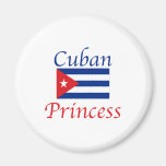 Cuban Princess Refrigerator Magnets