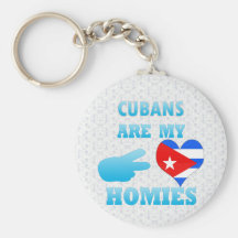 Cubans are my Homies Key Chains