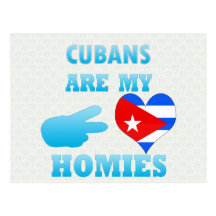 Cubans are my Homies Postcard