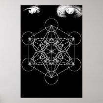 "Cube of Metatron" Posters