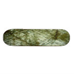 Cubic Crystals Abstract Art Skateboard