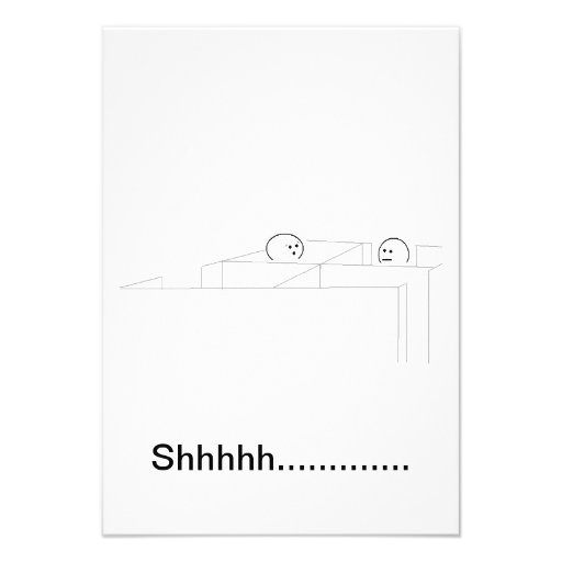 Cubicle invitations