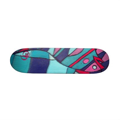 Cubism # 2 skate decks by Sarabanoo