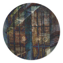 Cubist Shutters, Windows and Doors Sticker