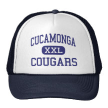 Cucamonga Cougars Middle Rancho Cucamonga Trucker Hats