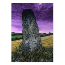 Cuchulainn's Stone Business Card Template