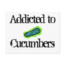 Cucumbers Postcard