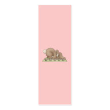 Cuddle Hoppers · Sleeping Brown Bunny Business Card