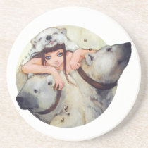 Cuddles of a Power Monger Coaster coasters