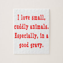 Cuddly Animals Good Gravy Puzzles