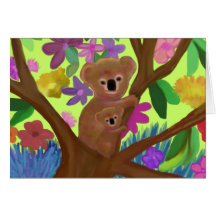 Cuddly Koala Habitat Cards