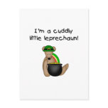 Cuddly Little Leprechaun Tshirts and Gifts Postcard