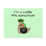 Cuddly Little Leprechaun Tshirts and Gifts Postcard