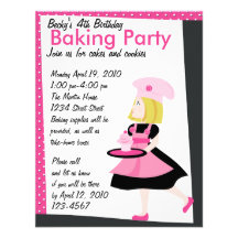 Cuisson Cutie Invitations
