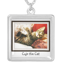 Cujo the Cat Being Cute Custom Jewelry