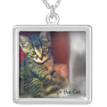 Cujo the Cat Staring Contest Necklace