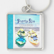 Culebra Puerto Rico Keychain